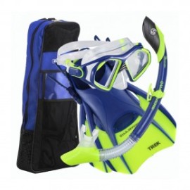 Combo Snorkel Admiral con Aletas U.S...