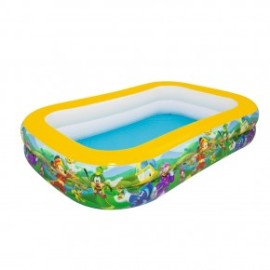 Alberca Inflable Infantil Rectangular 2...