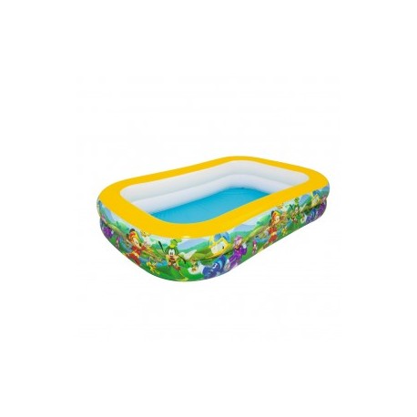 Alberca Inflable Infantil Rectangular 2...