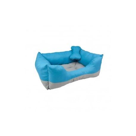 Cama Rectangular Bicolor Azul / GrisFANCY...