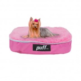 Pet Puff Mini Base Rosa Peluche RosaPUFF MX