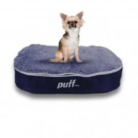 Pet Puff Mini Base Marino Peluche GrisPUFF MX