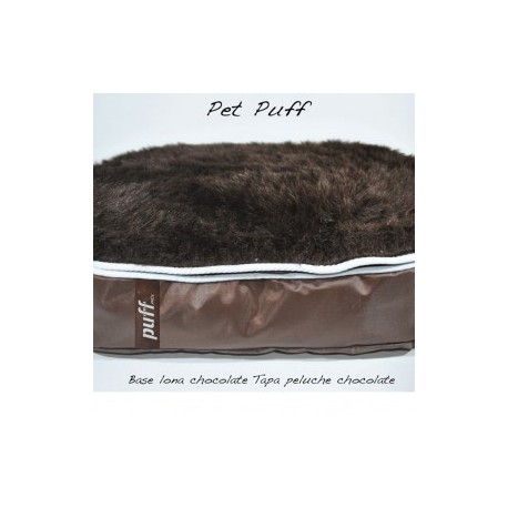 Pet Puff Chico: Base Lona Chocolate...