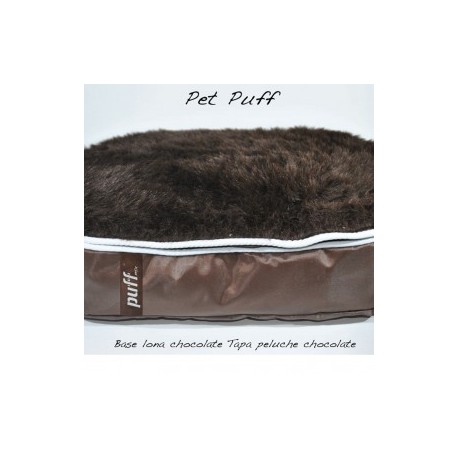 Pet Puff Grande: Base Lona Chocolate...