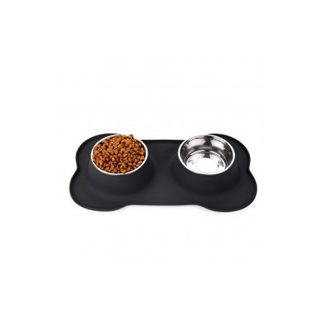 Redlemon Plato para Perro 2 Tazones con...