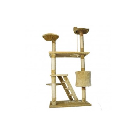 Mueble P/Gato C/Casa Y Escalera 158...