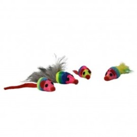 Ratones P/ Gato 4 PzasFANCY PETS