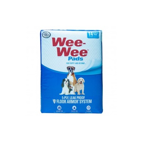 Wee-Wee Pads 14 PzFOUR PAWS