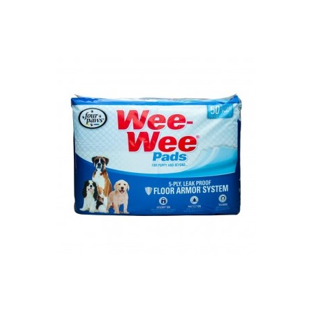 Wee-Wee Pads 50 PzFOUR PAWS