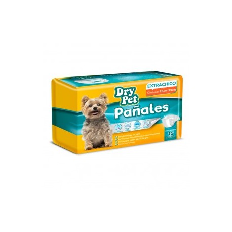 Pañales P/Perro Xch 12 PzasFANCY PETS