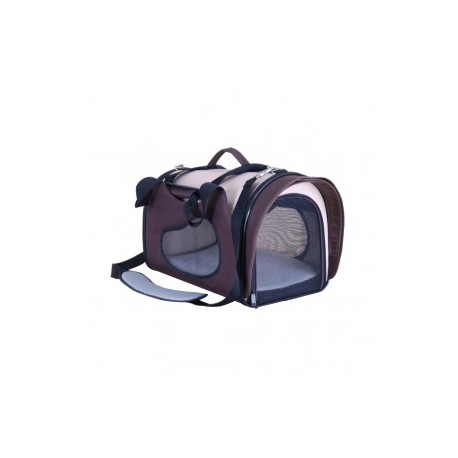 Transportadora De Tela C/Visera ChFANCY PETS