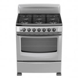 Estufa de Piso Acros 30" SILVER...