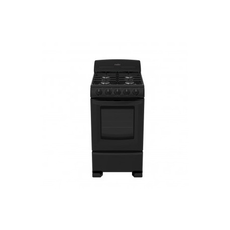 Estufa de piso 50 cm Negra Mabe Mabe