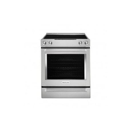Estufa KitchenAid 30" Acero Inoxidable...