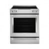Estufa KitchenAid 30" Acero Inoxidable...