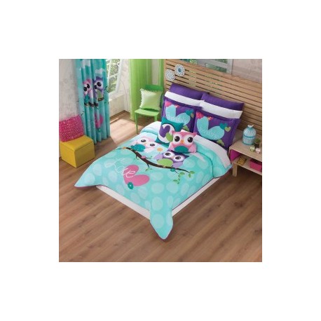 Edredón Búhos lavable en casaConcord