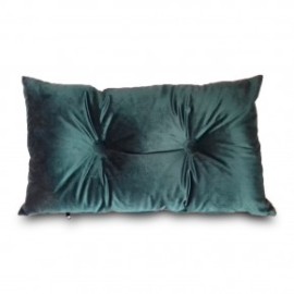 Cojin decorativo rectangular color verde...
